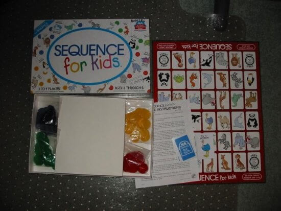 sequence card board game rules