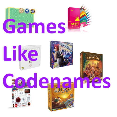 Games Like Codenames
 Top 7 Games Like Codenames with Similarities You ll Love